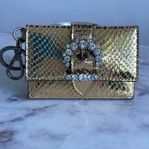 Jimmy choo Swarovski wallet NWT with original box